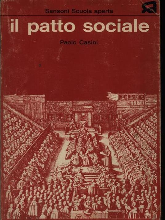 Il patto sociale - Paolo Casini - copertina