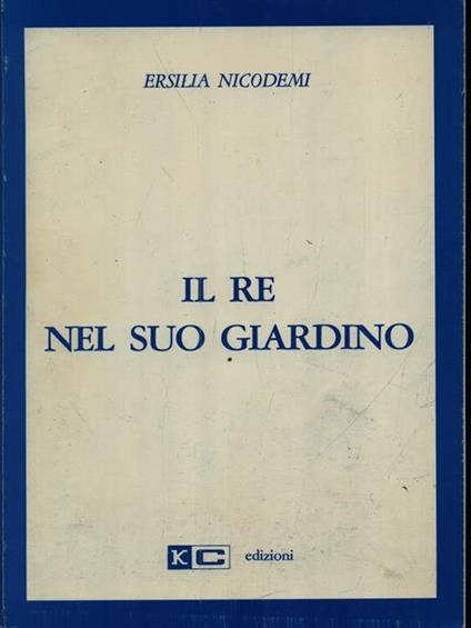 Il re nel suo giardino - copertina
