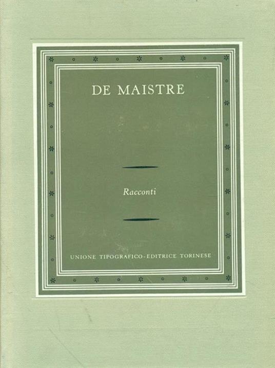 Racconti - copertina
