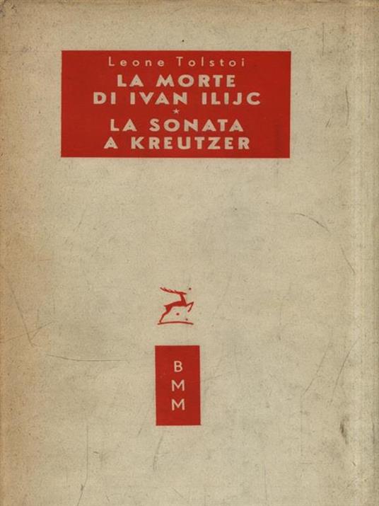 La morte di Ivan Ilijc - La sonata a Kreutzer - Lev Tolstoj - copertina