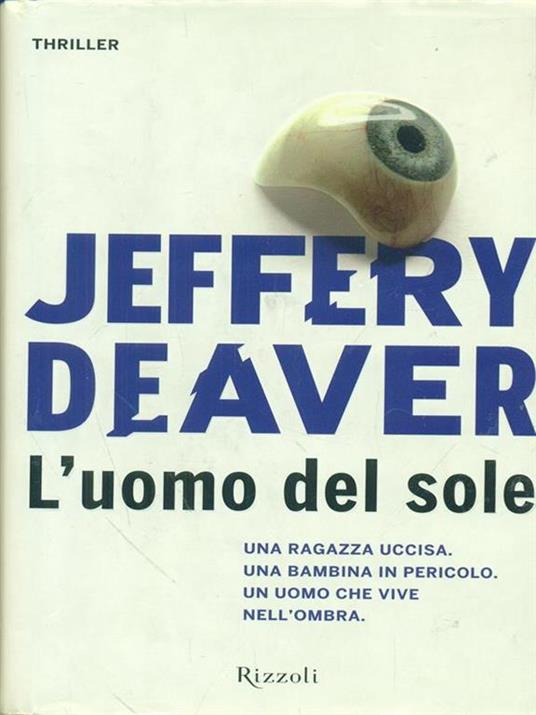 L' uomo del sole - Jeffery Deaver - copertina