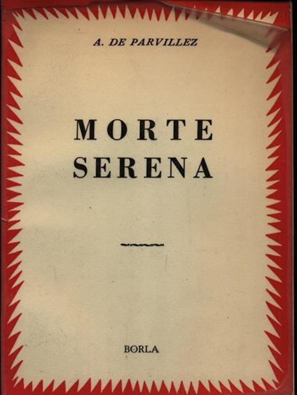 Morte serena - copertina