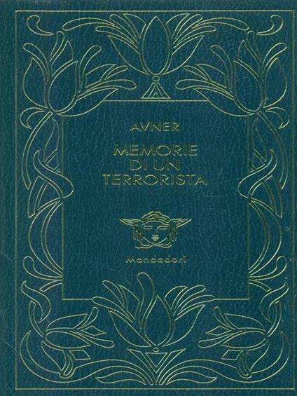 Memorie di un terrorista - Avner - copertina
