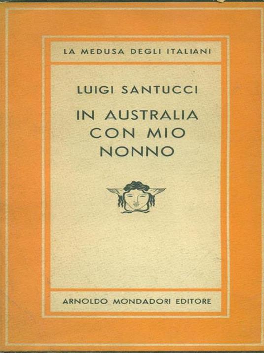 In Australia con mio nonno - Luigi Santucci - copertina