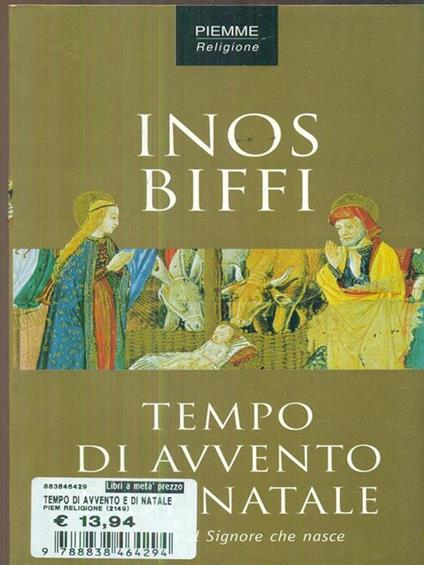 Tempo di Avvento e di Natale - Inos Biffi - copertina