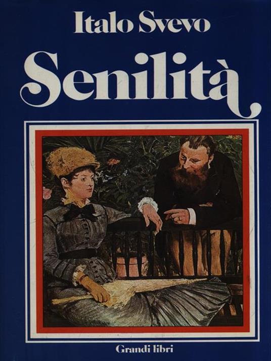  Senilità - Italo Svevo - copertina