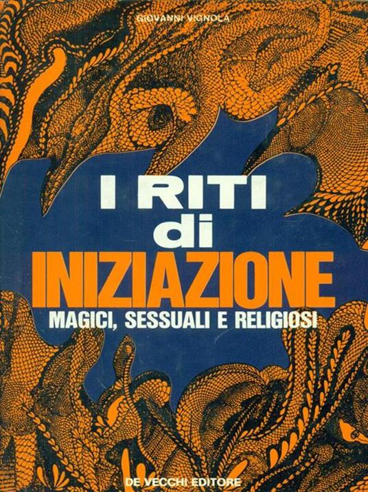 I riti di iniziazione - Giovanni Vignola - copertina