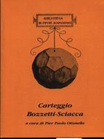 Carteggio Bozzetti-Sciacca