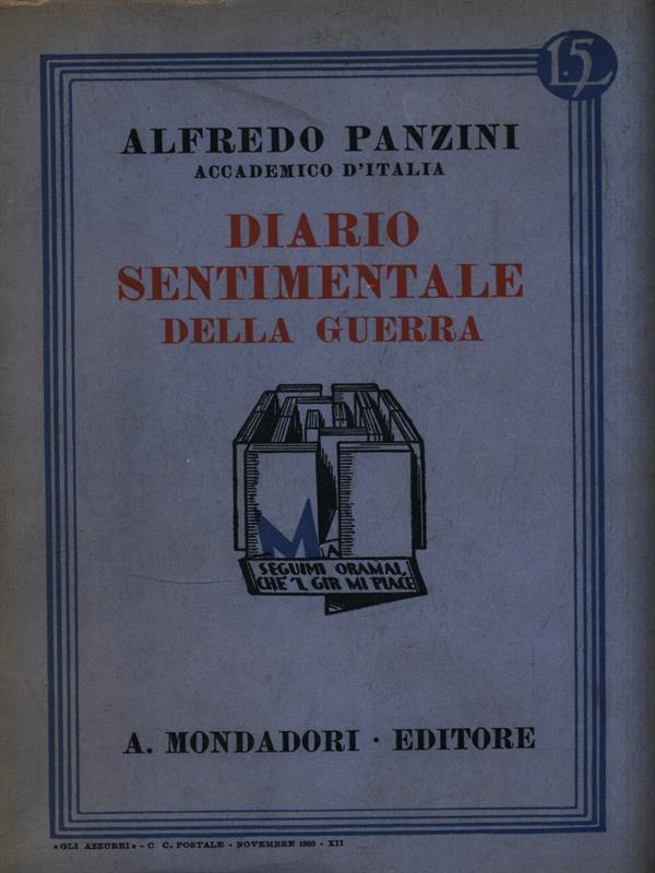 Diario sentimentale della guerra
