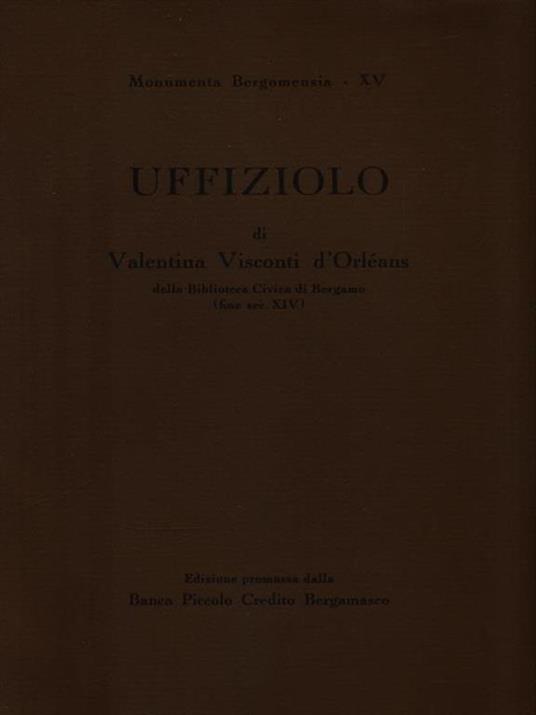 Uffiziolo - copertina