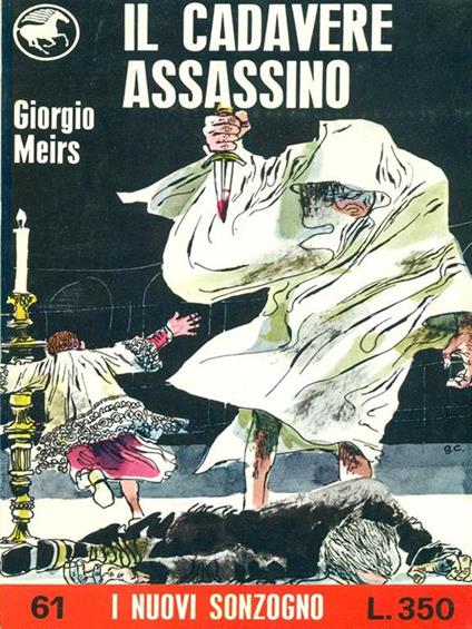 Il  cadavere assassino - Giorgio Meirs - copertina