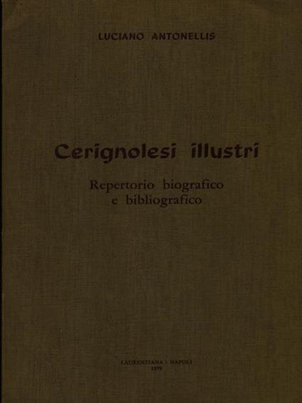 Cerignolesi illustri - copertina