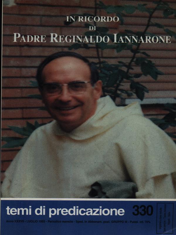 In ricordo di Padre Reginaldo Iannarone