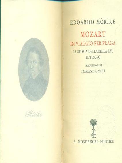   Mozart in viaggio per Praga - Eduard Mörike - copertina