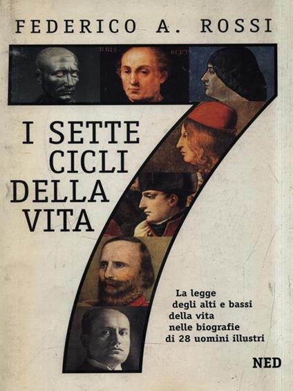 I sette cicli della vita. La legge degli alti e bassi della vita nelle biografie di 28 uomini illustri - Federico A. Rossi - copertina