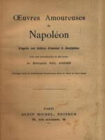 Oeuvres Amoureuses de Napoléon