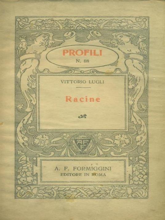 Racine - Vittorio Lugli - copertina