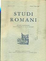 Studi romani Anno IX - N. 3/ Maggio-giugno 1961