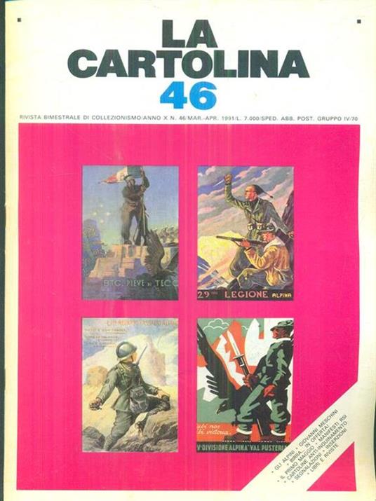 La cartolina n. 46/mar-apr 1991 - copertina