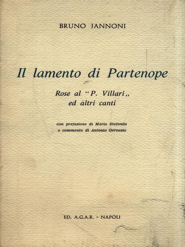 Il lamento di Partenope
