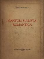   Capitoli sull'età romantica