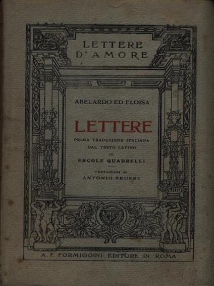   Lettere - copertina