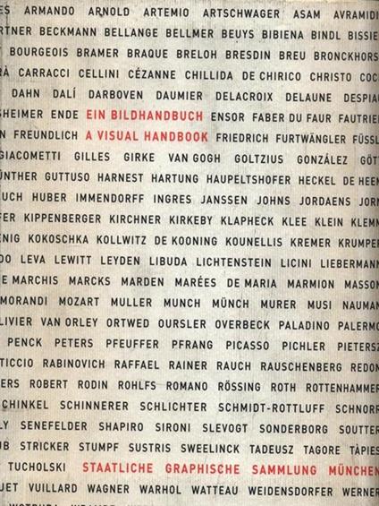 Ein Bildhandbuch. A Visual Handbook - Michael Semff - copertina