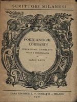   Poeti antichi lombardi