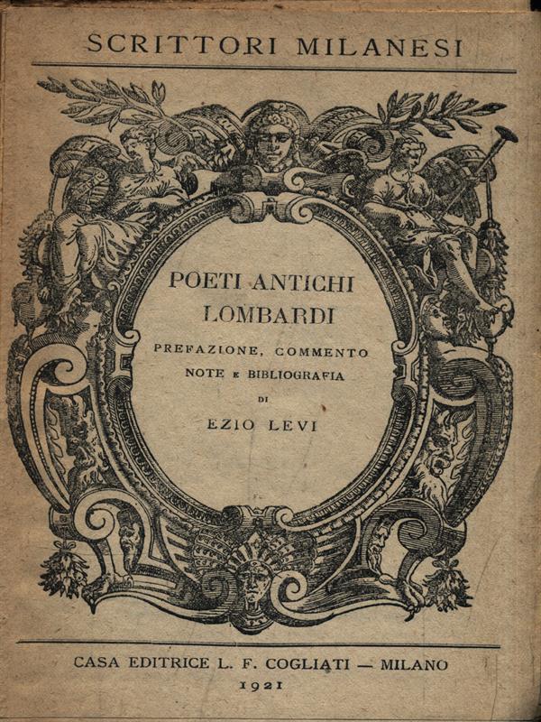 Poeti antichi lombardi