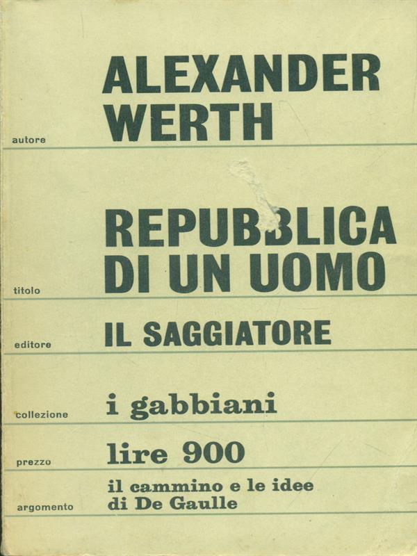 Repubblica di un uomo