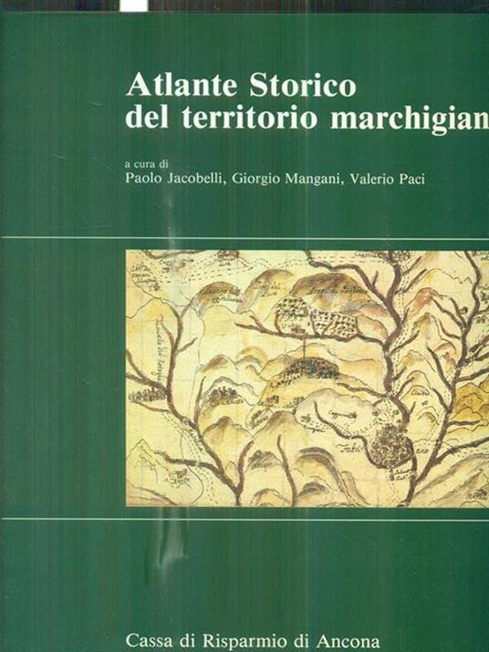   Atlante storico del territorio marchigiano. 2 volumi - copertina