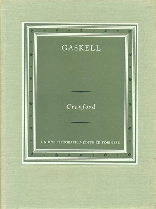 Cranford - Elizabeth Gaskell - copertina