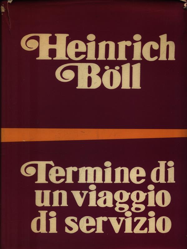 Termine di un viaggio di servizio