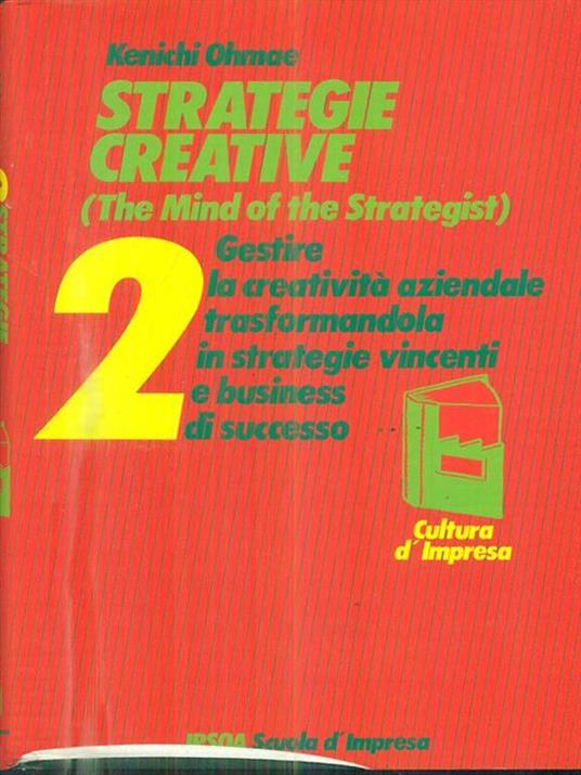 Strategie creative - Kenichi Ohmae - copertina