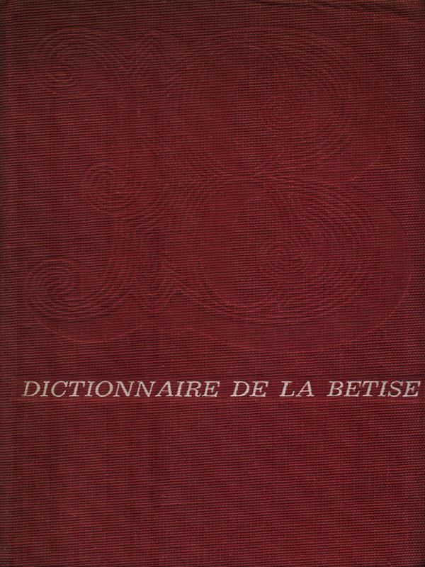 Dictionnaire de la betise