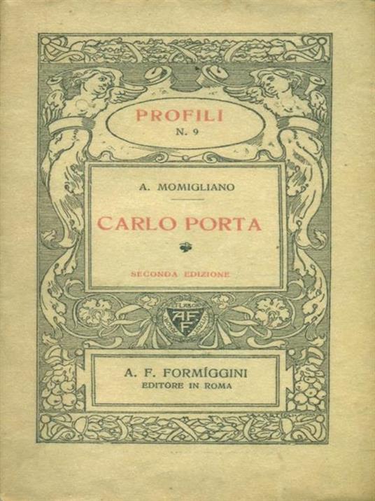 Carlo Porta - A. Momigliano - copertina