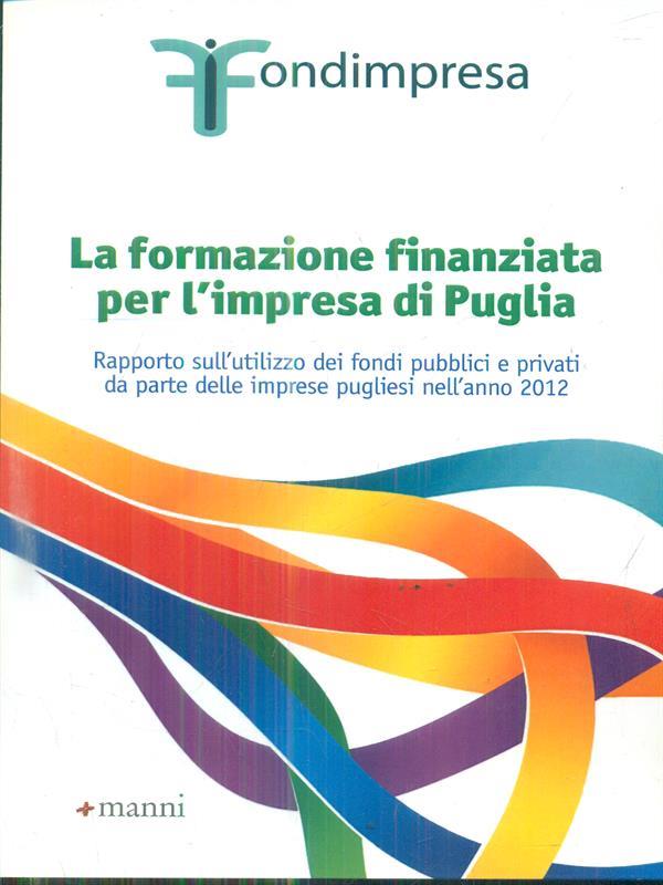La formazione finanziata per l'impresa di Puglia
