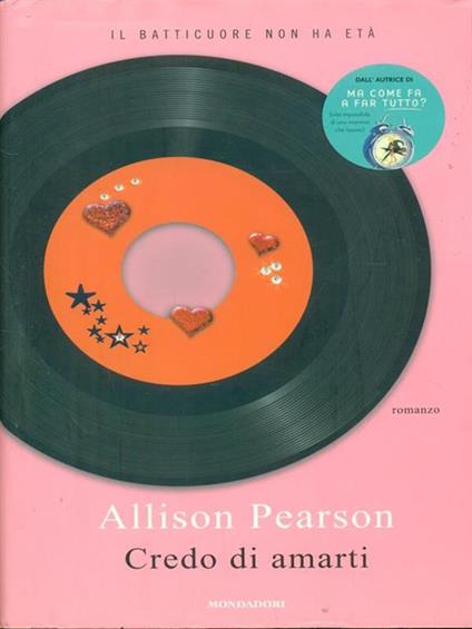 Credo di amarti - Allison Pearson - copertina
