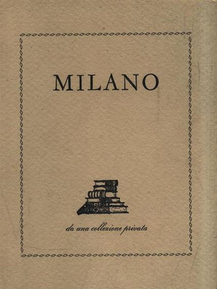 da una collezione privata: Milano - copertina
