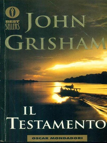 Il testamento - John Grisham - copertina