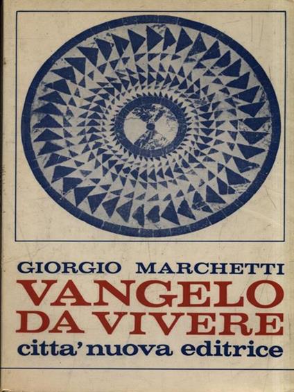 Vangelo da vivere - Giorgio Marchetti - copertina