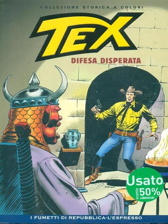 Tex 51 Difesa disperata - Gianluigi Bonelli - copertina