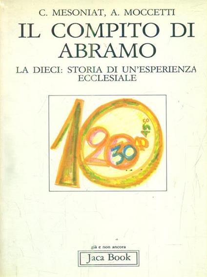 Il compito di Abramo - C. Mesoniat - copertina