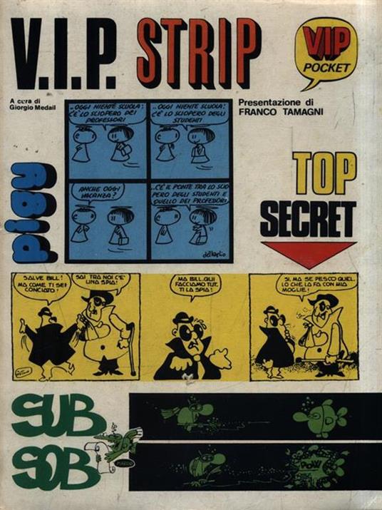 V.I.P. Strip N. 2 - Giorgio Medail - copertina