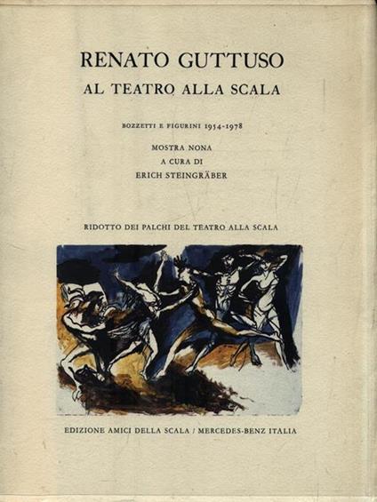 Renato Guttuso al teatro alla scala - Erich Steingräber - copertina