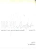 ManuScript: Essentials for the Everyday Use of Interior Architects and Designers
