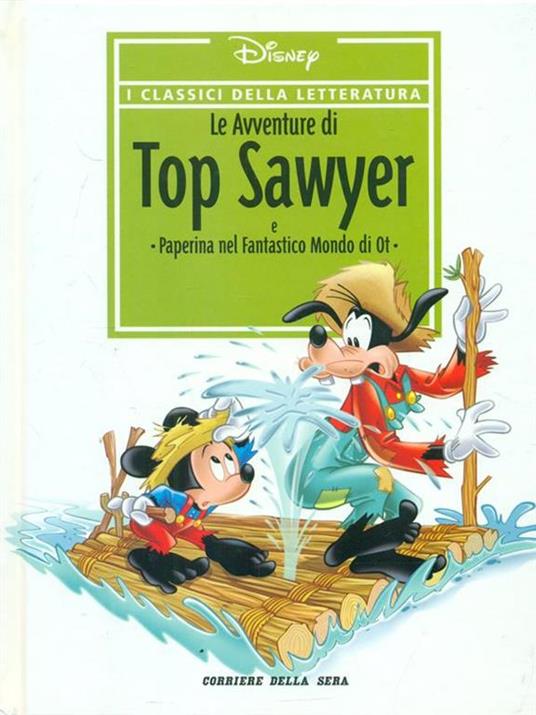 Le avventure di Top Sawyer - Walt Disney - copertina