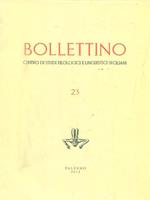 Bollettino. Centro di studi filologici e linguistici siciliani N.23