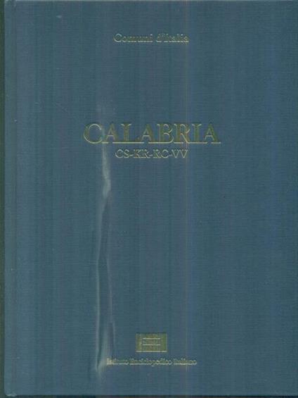 Calabria CS-KR-RC-VV - copertina