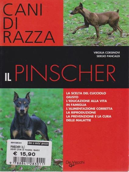 Il pinscher - Virgilia Corsinovi,Sergio Pancaldi - copertina